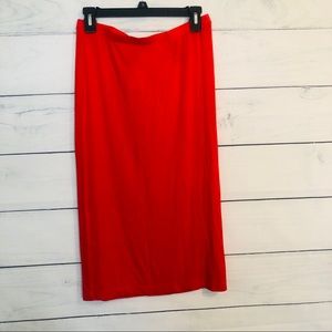 New H&M Coral Pink Skirt Size Small